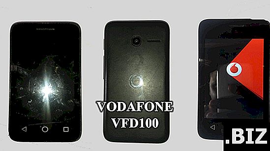 VODAFONE Smart E8のハードリセット