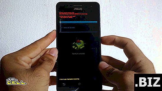 ASUS Zenfone 5のハードリセット