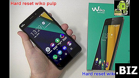Hard Reset WIKO Pulp 4G